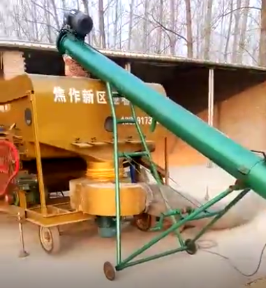 小麥精選機工作視頻